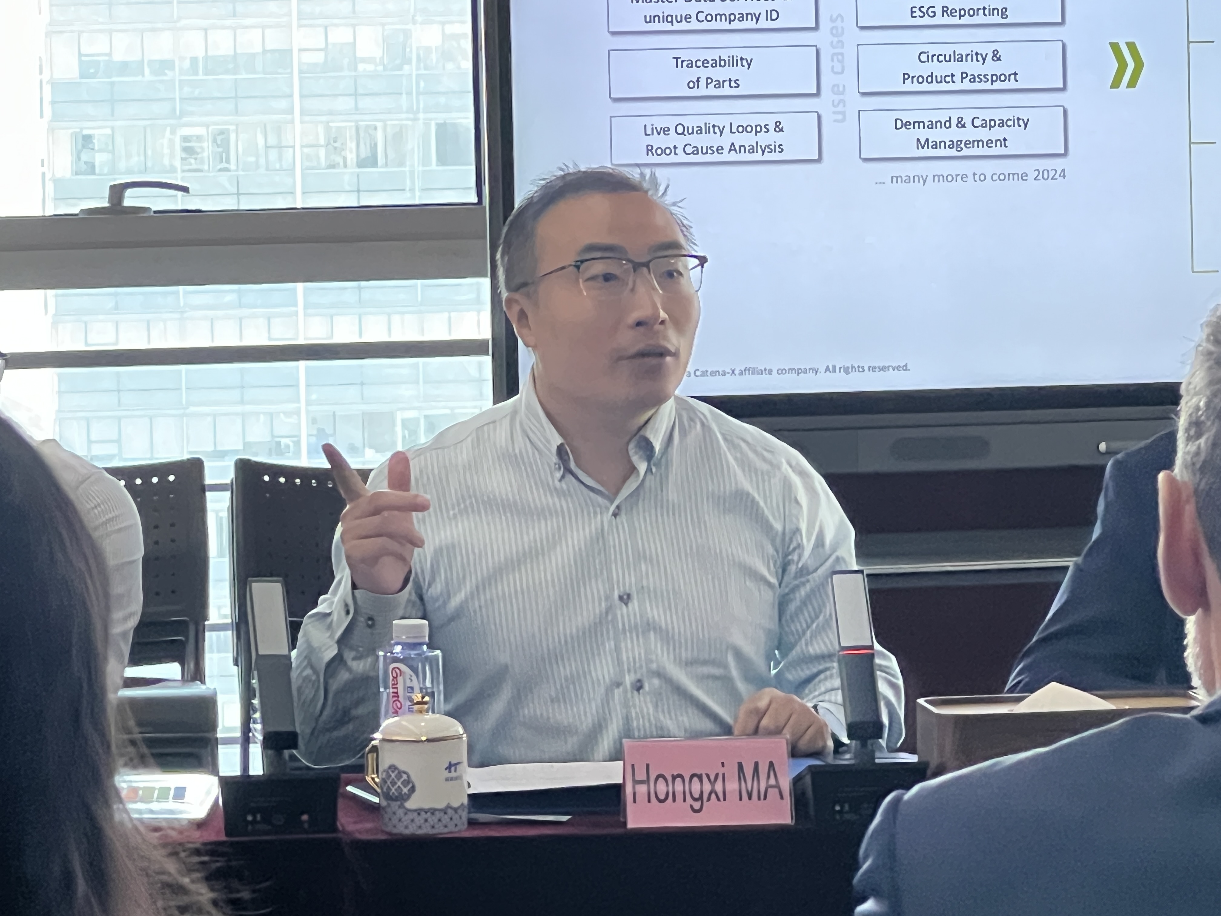 馬洪喜先生發(fā)言